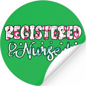 Discover registered nurse Stickers