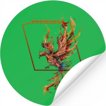 Discover Rising Phoenix Stickers