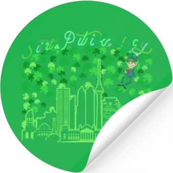 Discover Saint Patrick's Day Berlin Germany Stickers