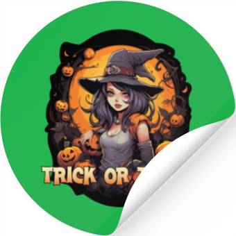 Discover Trick or treat Stickers
