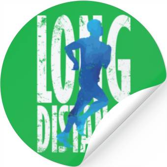 Discover Long Distance Running Stickers