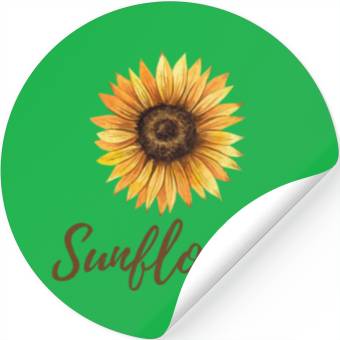 Discover sunflower Stickers