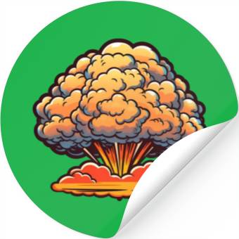 Discover Explosion Fireworks Pyrotechnics Stickers