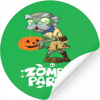 Discover Party For Zombies Stickers