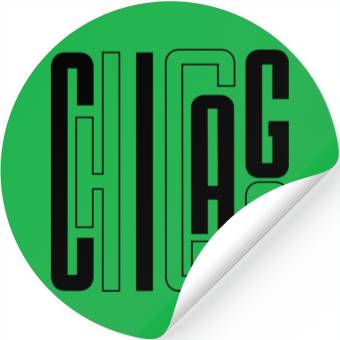 Discover chicago Stickers
