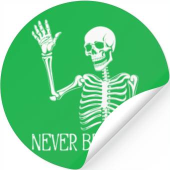 Discover Funny Halloween Skull Stickers | Sarcastic Dead Inside