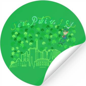 Discover Saint Patrick's Day Stuttgart Germany Stickers