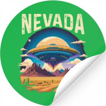 Discover Area 51 Stickers