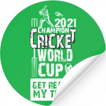 Discover Cricket World Cup Stickers