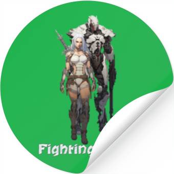 Discover Fighting Mech (Silver Unit) Stickers