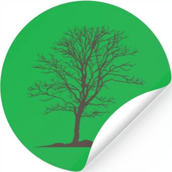 Discover Tree without Leaves Nature Forests Environment Stickers