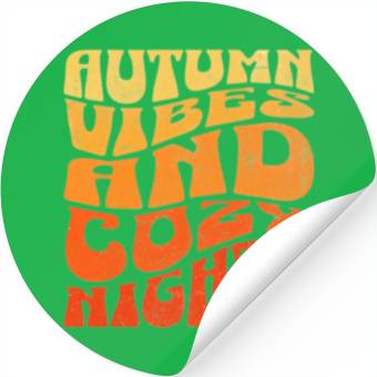 Discover Autumn Bliss Stickers