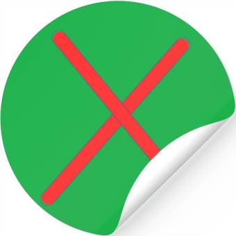 Discover Creative, Amazing , X , cross Stickers