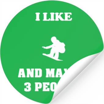 Discover Snowboarding Skiing Stickers