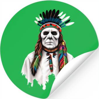 Discover Native American Chindi (ghost or spirit) Stickers