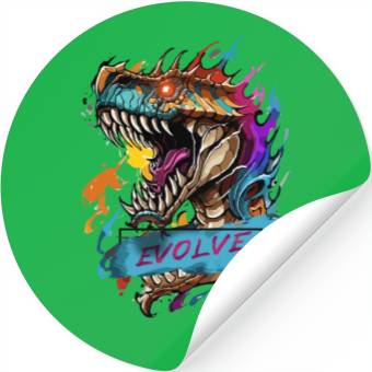 Discover Roaring Evolution Stickers