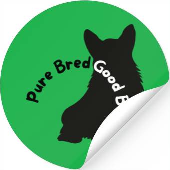 Discover Good Boy Corgi Stickers
