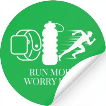 Discover Natural running Stickers