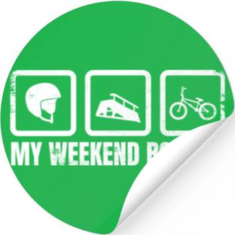 Discover My Weekend Routine Stickers