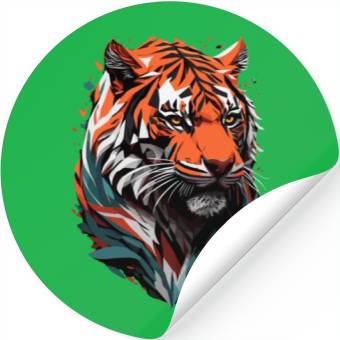 Discover Tiger Stickers