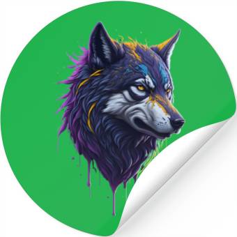 Discover Wolf | Wild Animal Stickers