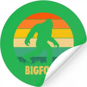 Discover retro Bigfoot Stickers
