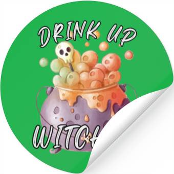 Discover DRINK UP WITCHES Stickers