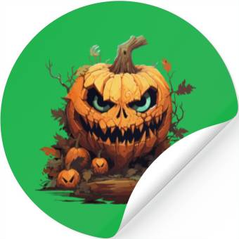 Discover Halloween - Jack-O-Lantern Stickers