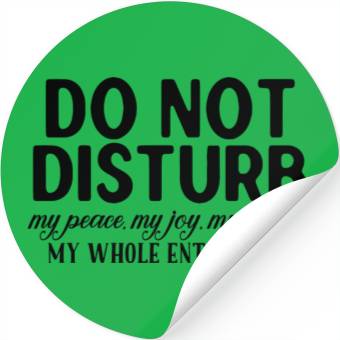 Discover "Do Not Disturb" Relaxation Mode Stickers