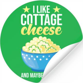 Discover Cottage Cheese Stickers