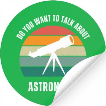 Discover Astronomy Lover Space Lover Stickers