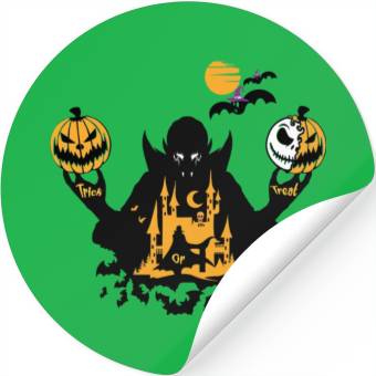 Discover Trick Or Treat Vampire Stickers