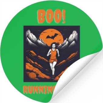 Discover Boo Running Crew Stickers