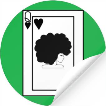 Discover Black Queen Stickers