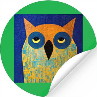 Discover Mod Owl: Bored Owl Stickers