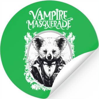 Discover Vampire Masquerade Stickers