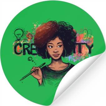 Discover Creative Artist Portrait Stickers