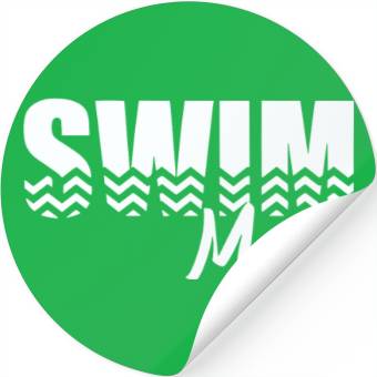 Discover Funny Swim Mom Stickers