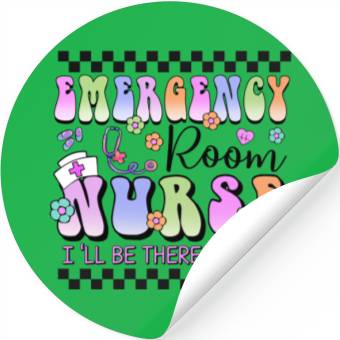Discover Emergency Nurse room Stickers