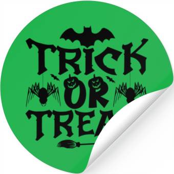 Discover Trick or Treat Stickers