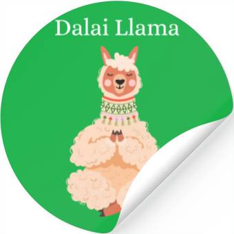 Discover Dalai Llama Stickers