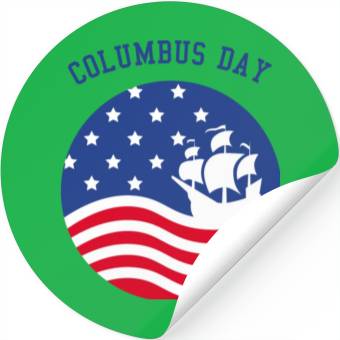 Discover COLUMBUS DAY Stickers