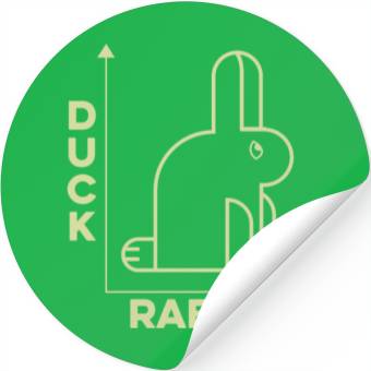 Discover Math Duck Rabbit Stickers