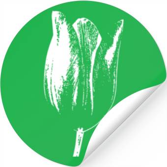 Discover Tulip Gardening Single Stickers