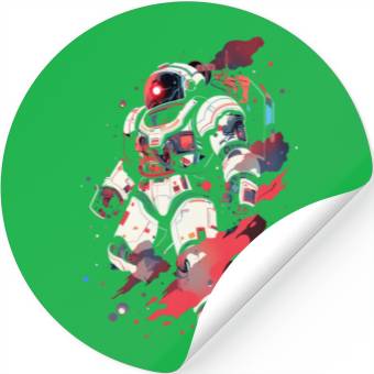 Discover Astro Robo Stickers