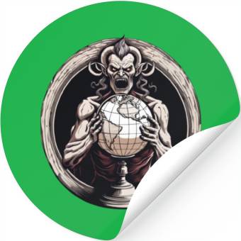 Discover the greatest devil Stickers