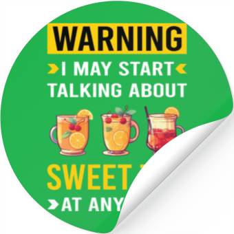Discover Warning Sweet Tea Stickers