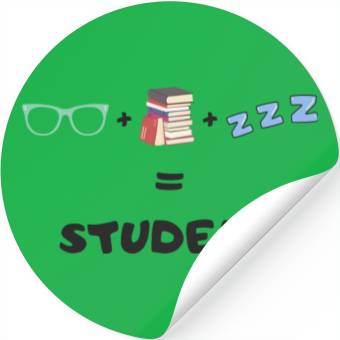 Discover I'm a Student Stickers