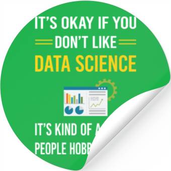Discover Smart People Data Science Stickers