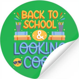 Discover Back To School Looking Cool Stickers